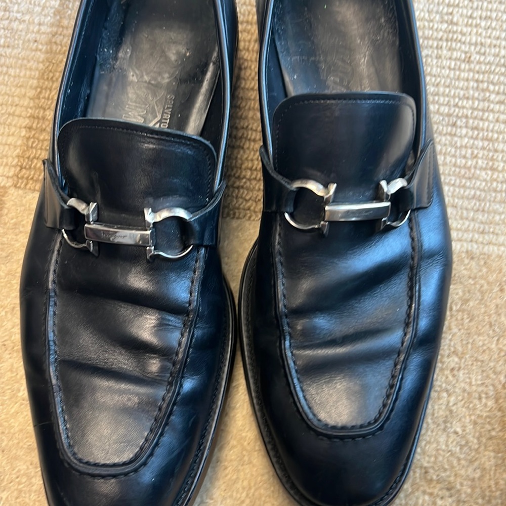 Salvatore Ferragamo shoes size 9 1/2 men black